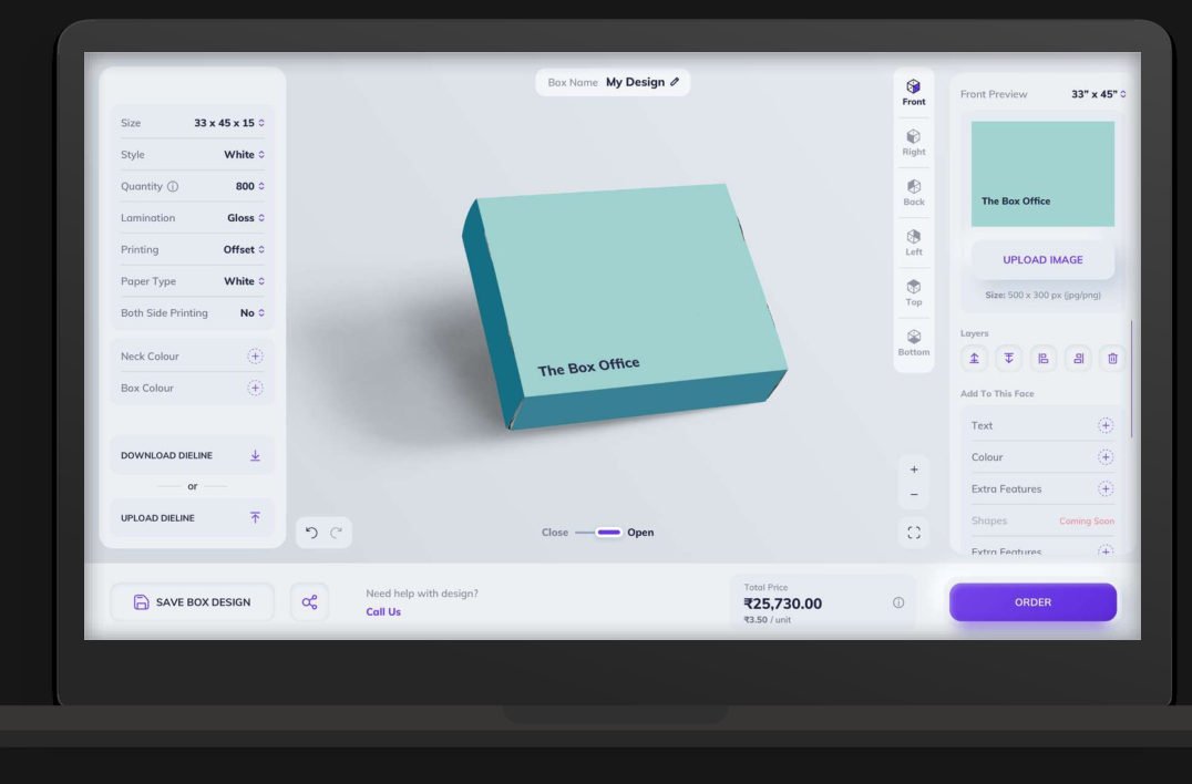 Dabba tool — Custom design tool