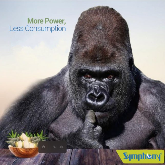 More power, less consumption — Social creative